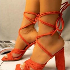 Mata Sweet Spot Orange Women's Heel What's New