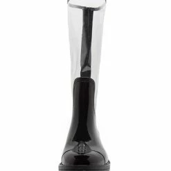 QUPID Tabatha02 Clear Women's Boot