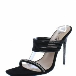 MACHI Timmie Black Suede Women's Heel