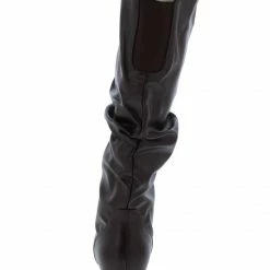 Nature Breeze Vickiekh Brown Pu Pull On Knee High Boot Boots