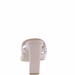 JP Witcher13 Blush Strappy Open Toe Slide On Heel
