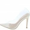 OIL J What's New YarelI Ivory Women's Heel