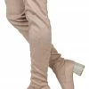 QUPID Zaya08x Taupe Suede Women's Boot
