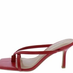 JP Shoes Zeal02 Red Women's Heel
