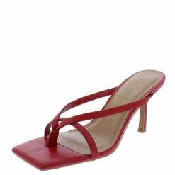 JP Shoes Zeal02 Red Women's Heel