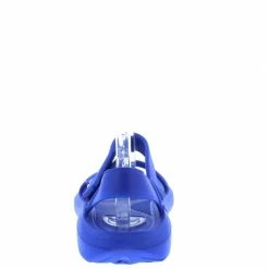 CAPE ROBBIN Zire Blue Velcro Strappy Open Toe Flat Sandal Shoes